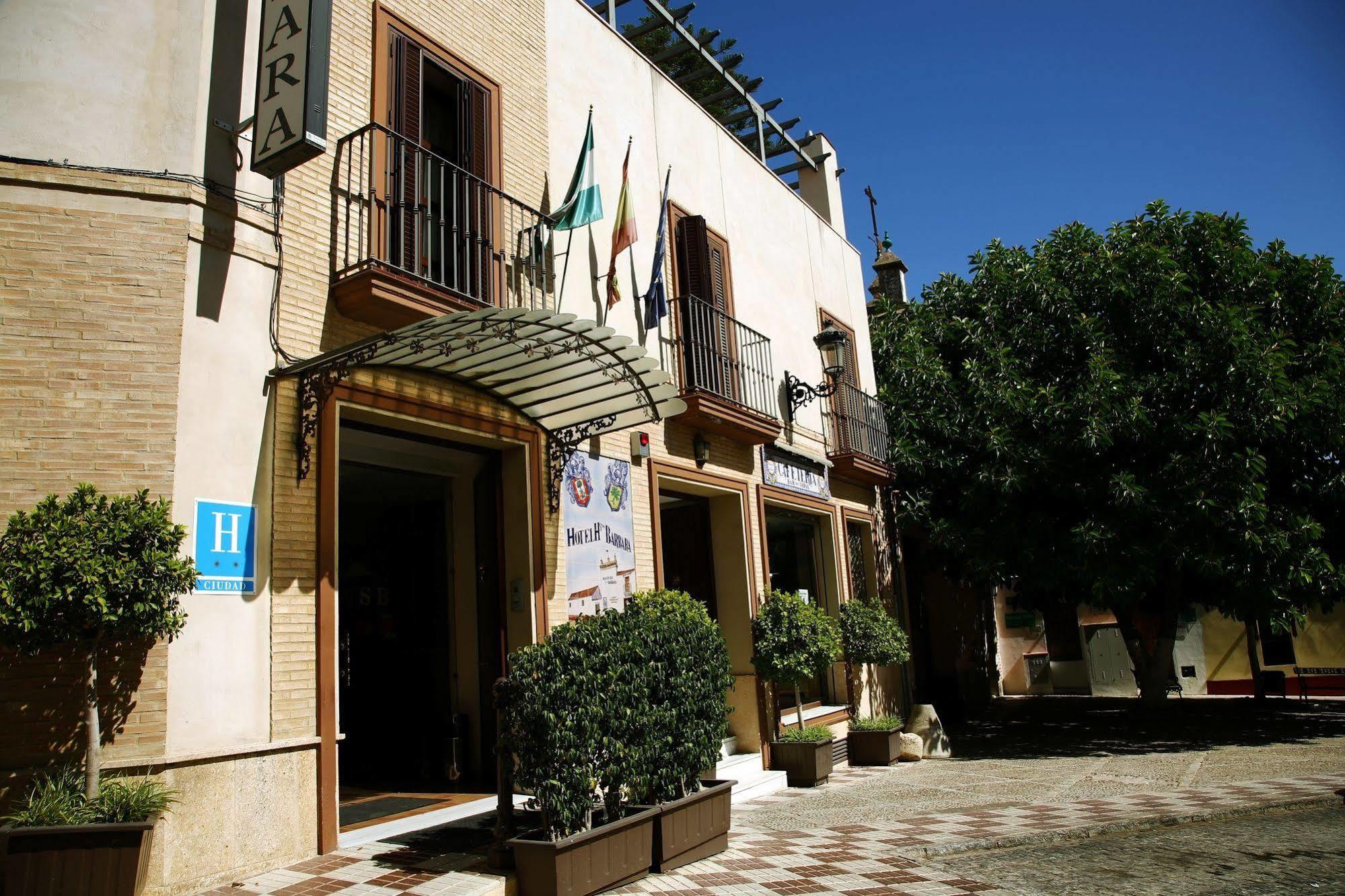Hotel Ele Santabarbara Castilleja de la Cuesta Exterior foto